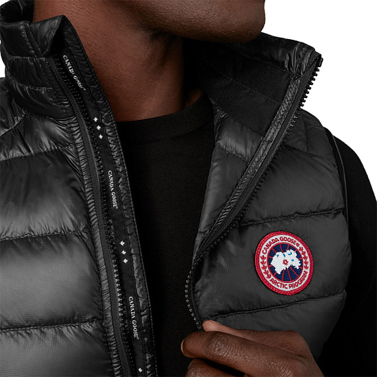 Жилет мужской Canada Goose Hybridge Lite VQ Black Noir - Фото 5 большая