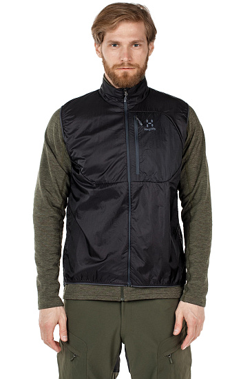 Жилет мужской Haglofs Proteus Slate/Pop Red - Фото 3 большая