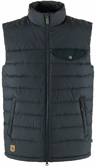 Жилет мужской Fjallraven Greenland Down Liner Dark Navy - Фото 1 большая