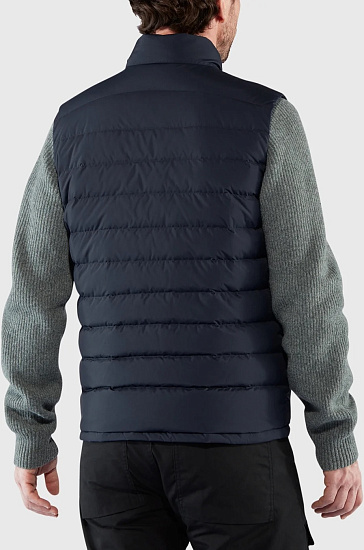 Жилет мужской Fjallraven Greenland Down Liner Dark Navy - Фото 4 большая