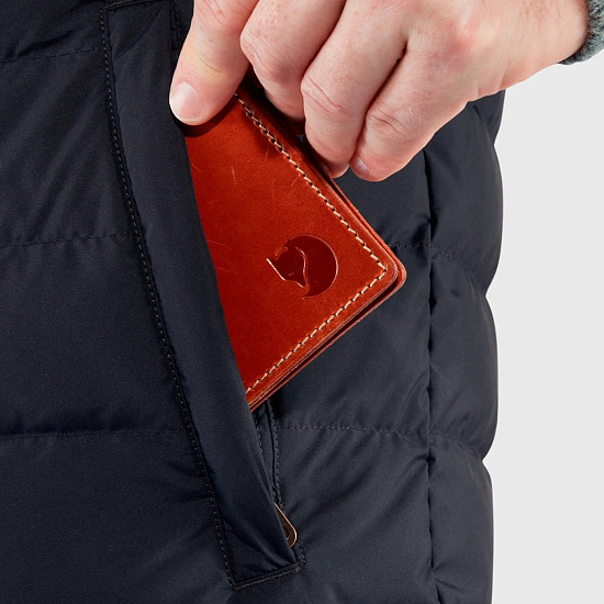 Жилет мужской Fjallraven Greenland Down Liner Dark Navy - Фото 7 большая