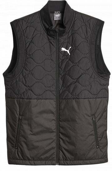 Жилет мужской Puma Run Cloudspun Wrmlbl Black - Фото 1 большая