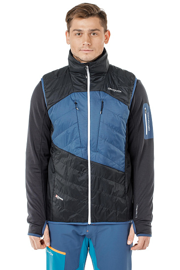 Жилет мужской Ortovox Dufour Vest Black Raven - Фото 3 большая