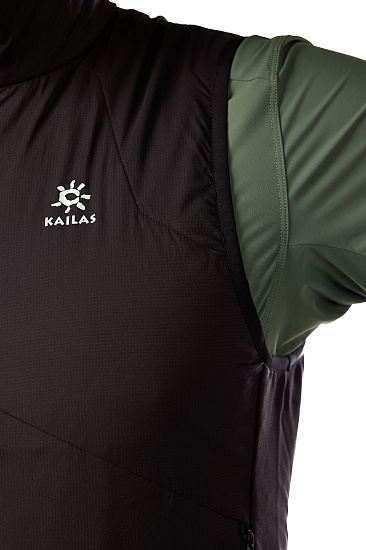 Жилет мужской Kailas Insulated KG2230105 Black - Фото 4 большая