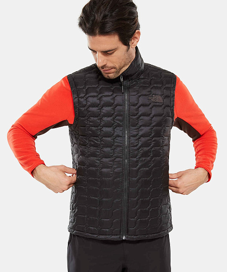 Жилет мужской The North Face ThermoBall Pro TNF Black - Фото 4 большая
