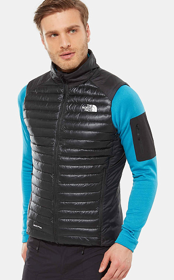 Жилет мужской The North Face Verto Prima TNF Black/TNF Black - Фото 3 большая