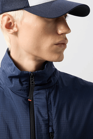 Жилет мужской Bogner Fire+Ice Conor Night Blue - Фото 6 большая