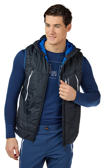 Жилет мужской Ortovox Swisswool Piz Boe Black Raven - Фото 2 большая