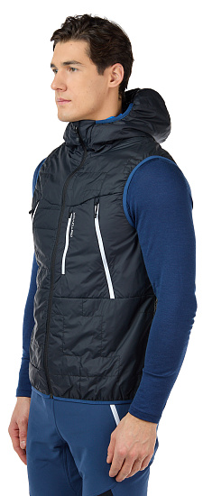 Жилет мужской Ortovox Swisswool Piz Boe Black Raven - Фото 4 большая