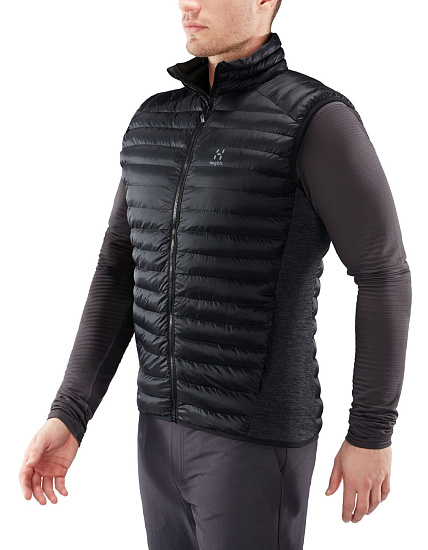 Жилет мужской Haglofs Essens Mimic True Black - Фото 3 большая