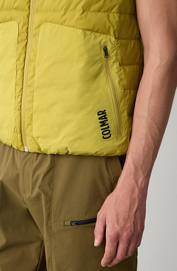 Жилет мужской Colmar Re-Padding Quilted Curry - Фото 2 большая