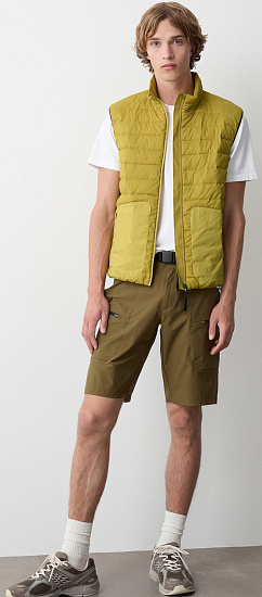 Жилет мужской Colmar Re-Padding Quilted Curry - Фото 3 большая