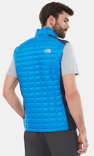 Жилет мужской The North Face Tansa Thermoball Bomber Blue - Фото 4 большая