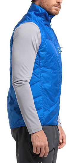 Жилет мужской Haglofs L.I.M Barrier Storm Blue - Фото 5 большая