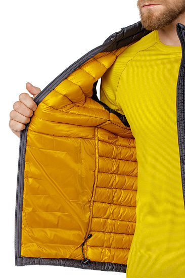 Жилет мужской Rab Microlight Vest Beluga/Dijon - Фото 7 большая