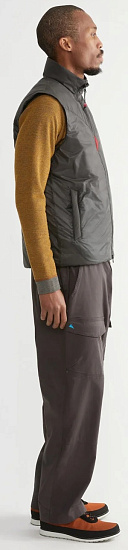 Жилет мужской Klattermusen Brokk Light Down Vest Raven - Фото 3 большая