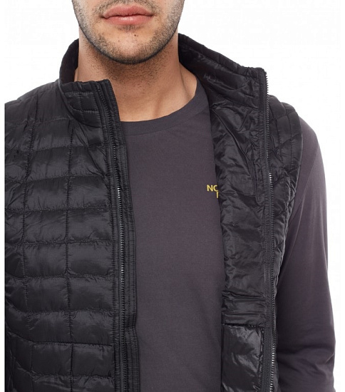 Жилет мужской The North Face Thermoball TNF Black - Фото 4 большая