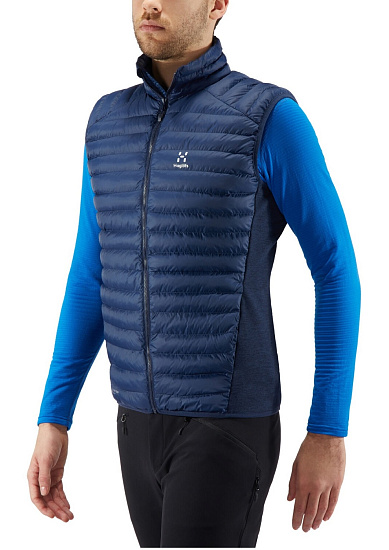 Жилет мужской Haglofs Essens Mimic Tarn Blue - Фото 3 большая