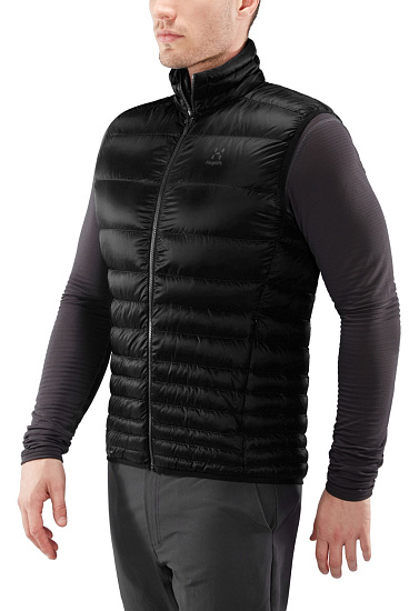 Жилет мужской Haglofs Essens Down True Black/Magnetite - Фото 3 большая