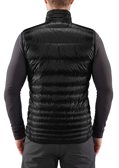 Жилет мужской Haglofs Essens Down True Black/Magnetite - Фото 5 большая