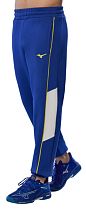 Брюки мужские Mizuno Athletics Sweat Bellwether Blue