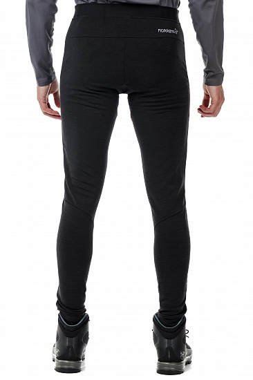 Брюки мужские Norrona Trollveggen Warmwool2 Stretch Caviar - Фото 8 большая