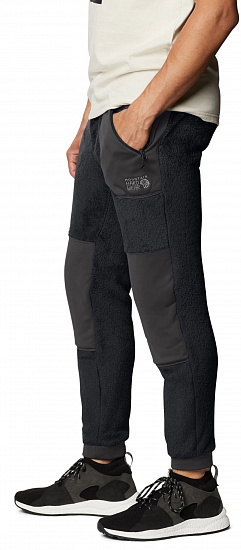 Брюки мужские Mountain Hardwear Monkey Fleece Black - Фото 3 большая