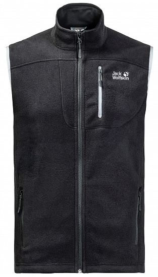 Жилет мужской Jack Wolfskin Thunder Bay Black - Фото 1 большая