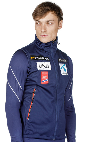 Жилет мужской Phenix Norway Alpine Team Soft Shell DN1 - Фото 6 большая
