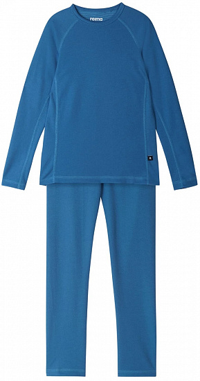 Комплект термобелья детский Reima Lani Soft Navy - Фото 1 большая