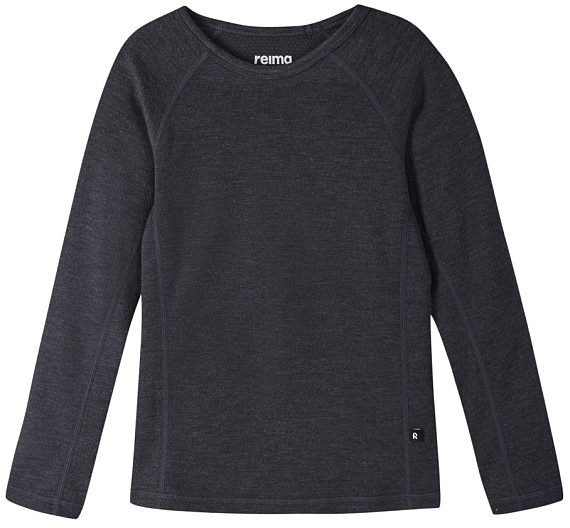 Комплект термобелья детский Reima Lani Black melange - Фото 3 большая