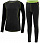 Комплект термобелья детский Loffler Warm Cb Black/Light Green - Фото 1 малая
