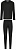 Комплект термобелья детский Color Kids 005972 Black - Фото 1 малая
