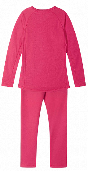 Комплект термобелья детский Reima Lani Azalea Pink - Фото 2 большая