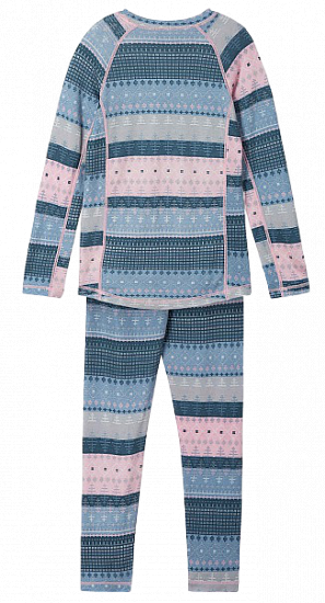 Комплект термобелья детский Reima Taitoa Foggy Blue - Фото 3 большая