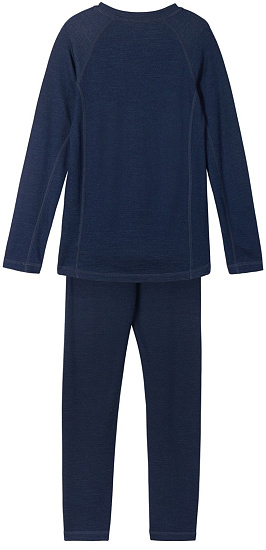 Комплект термобелья детский Reima Taitoa Navy - Фото 2 большая