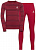 Комплект термобелья детский Odlo Active Warm Eco Deep Claret/Dark Sapphire - Фото 1 малая