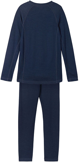 Комплект термобелья детский Reima Taitoa Navy - Фото 2 большая