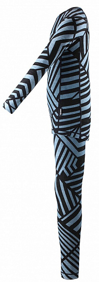 Комплект термобелья детский Reima Taitoa Black - Фото 3 большая