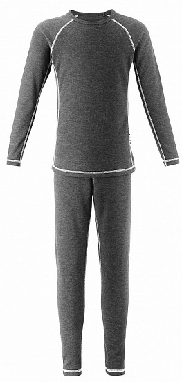 Комплект термобелья детский Reima Lani Grey - Фото 1 большая