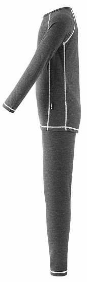 Комплект термобелья детский Reima Lani Grey - Фото 3 большая