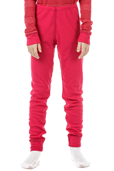 Комплект термобелья детский Odlo Active Warm Светло-Вишневый - Фото 6 большая