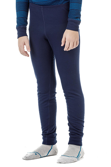 Комплект термобелья детский Odlo Active Warm Синий - Фото 7 большая