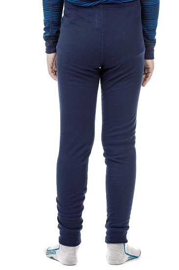 Комплект термобелья детский Odlo Active Warm Синий - Фото 8 большая