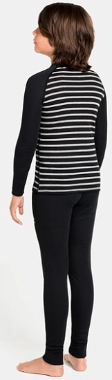 Комплект детский Odlo Active Warm Eco Kids Черный - Фото 6 большая