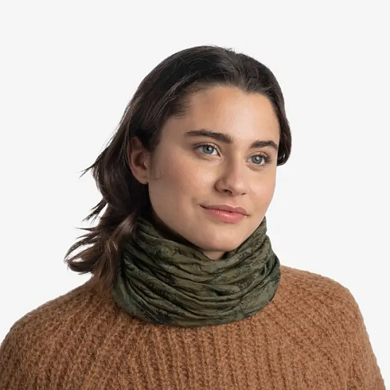 Бандана Buff Merino Lightweight Den Bark - Фото 4 большая