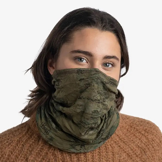 Бандана Buff Merino Lightweight Den Bark - Фото 5 большая