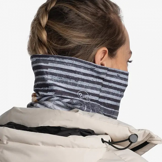 Бандана Buff Windproof Xido Grey - Фото 3 большая
