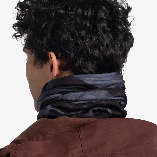 Бандана Buff Windproof Hik Black - Фото 3 большая