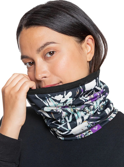 Шарф Roxy Lana Collar True Black Superlights - Фото 2 большая